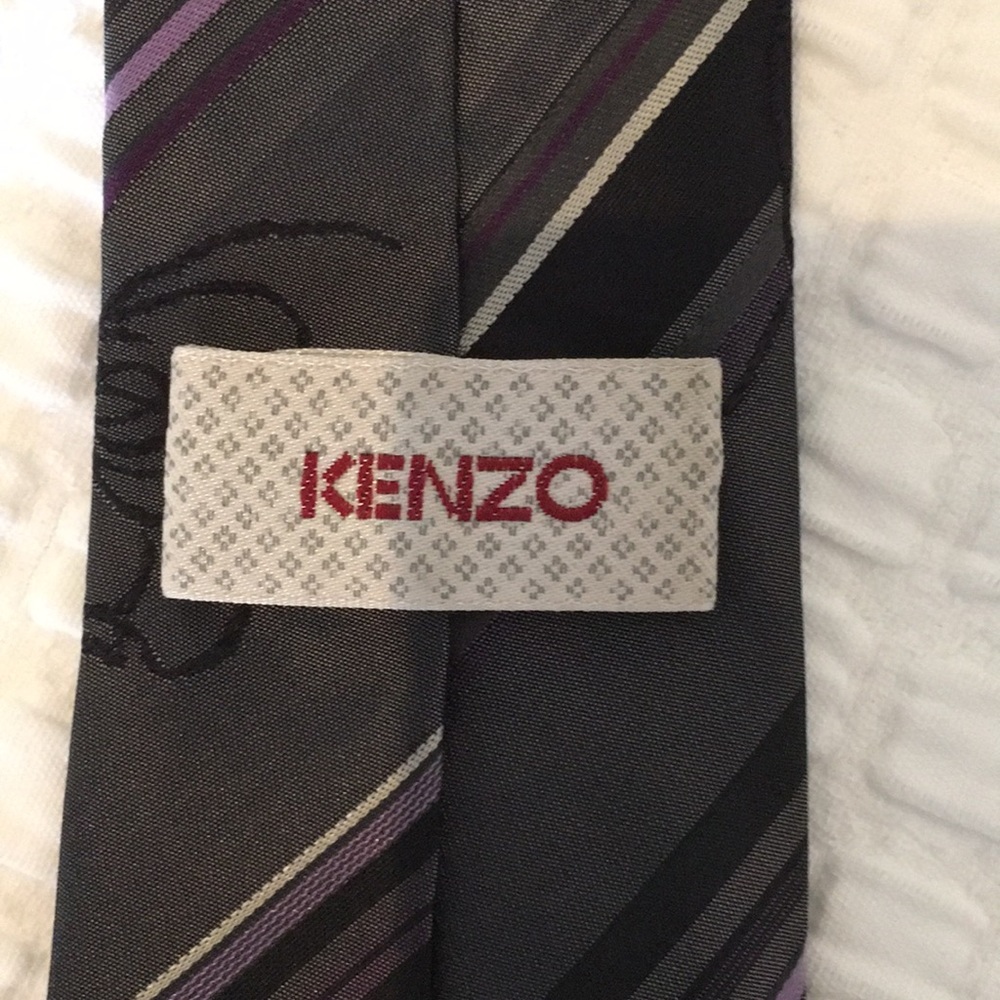 Kenzo tie 100% silk